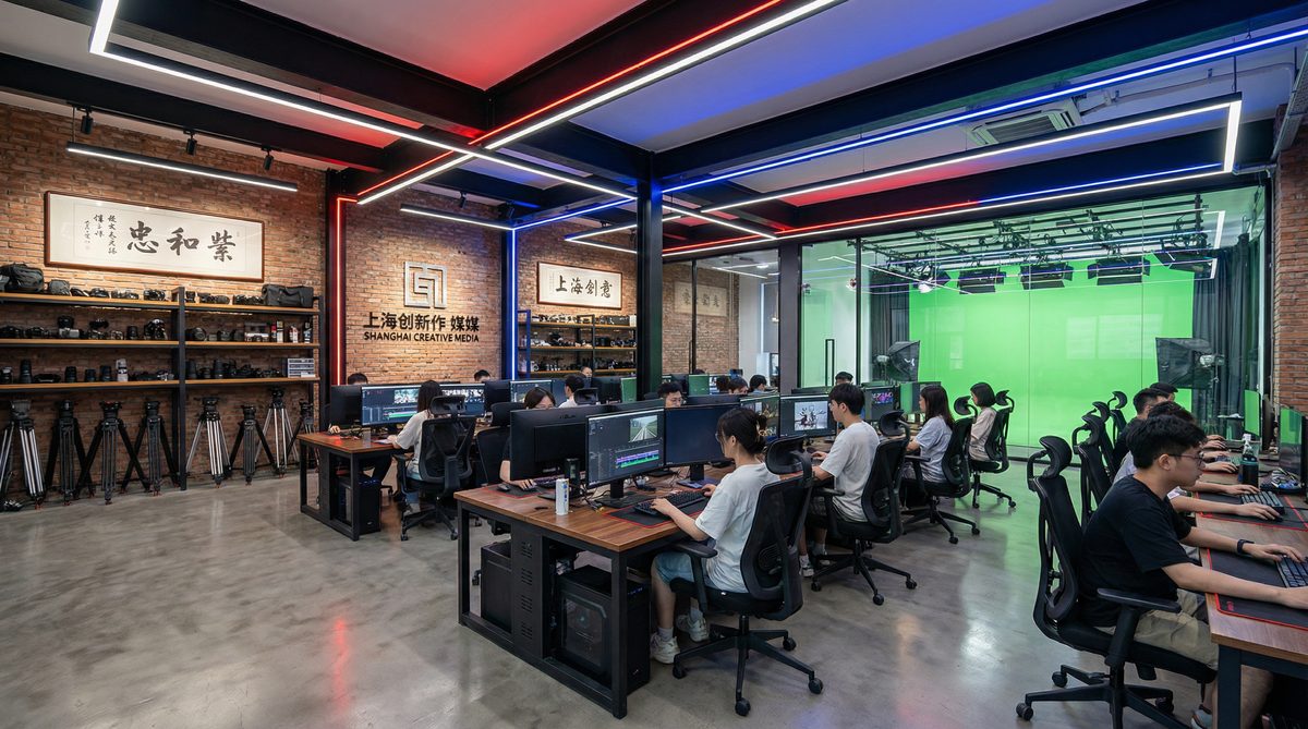 91影视传媒公司办公室